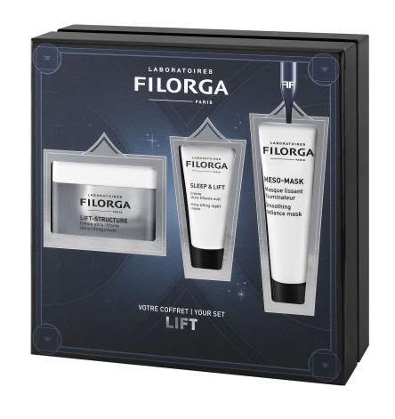 Filorga Cofanetto Lift Trattamento Liftante Rassodante Crema Lift-Structure 50 ml + Crema Notte 15ml + Meso Mask 30ml Omaggio